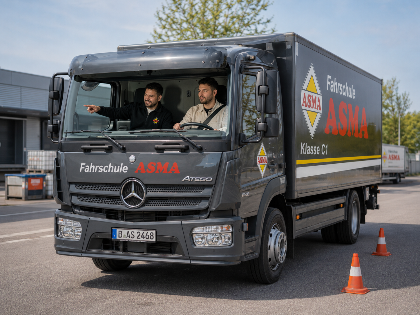 LKW-Ausbildung Klasse C bei ASMA