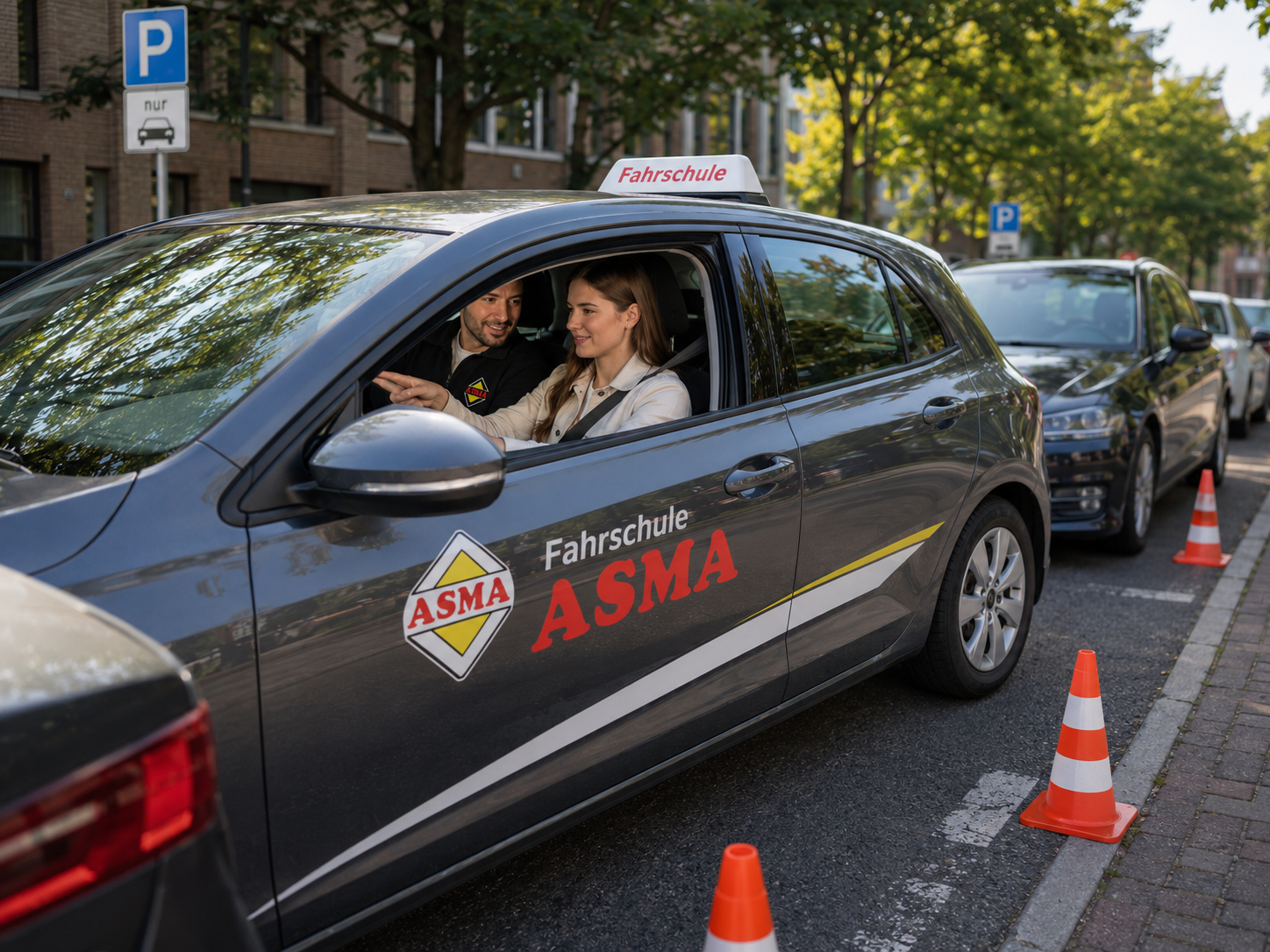 PKW-Ausbildung mit Fahrschule ASMA