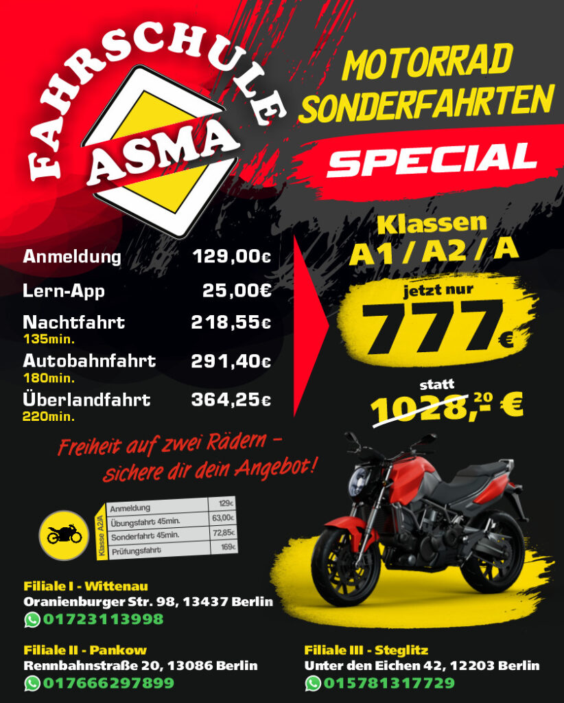 Asma Fahrschule Berlin | Jetzt In 7 Tagen Durch Die Theorie